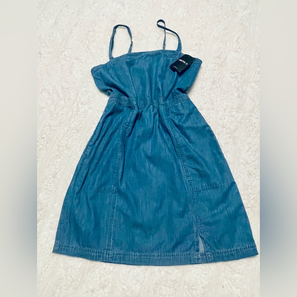 Forever 21 Blue Denim Apparel - Picture 7 of 13